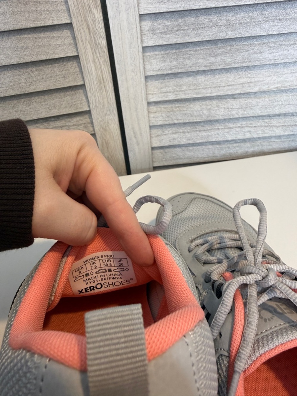 Xero Shoes Women’s Prio Running Sneakers Size 9 Gray - Picture 5 of 6